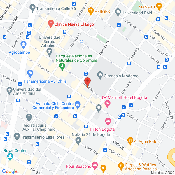 Mapa de Eventos Empresariales Gb