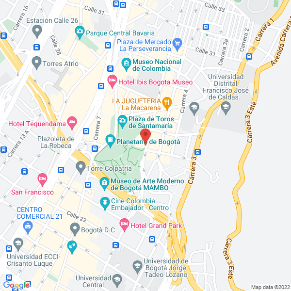 Mapa de Evidencia Films Y Producciones Ltda.