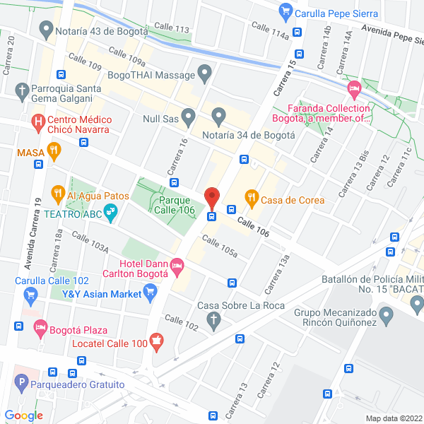 Mapa de Fad Cía. S. En C.S.