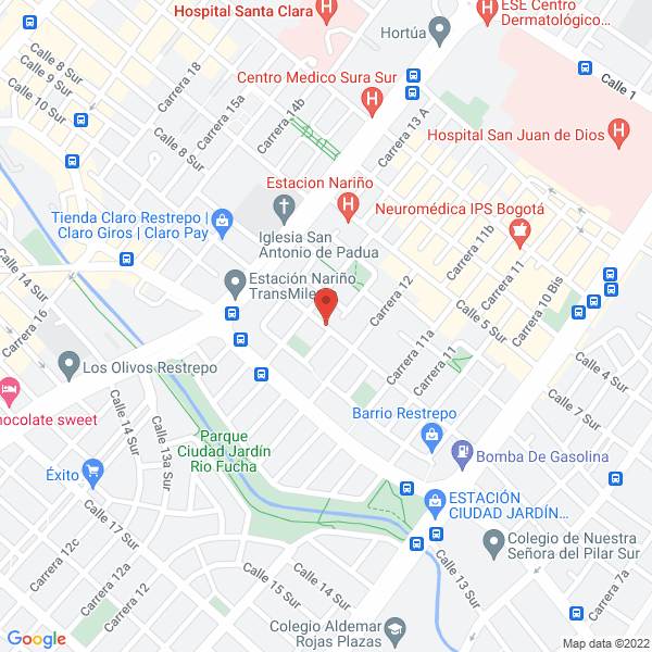 Mapa de Faimar