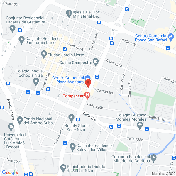 Mapa de Fajas M Y D Médicas Y Diarias S.A.S.