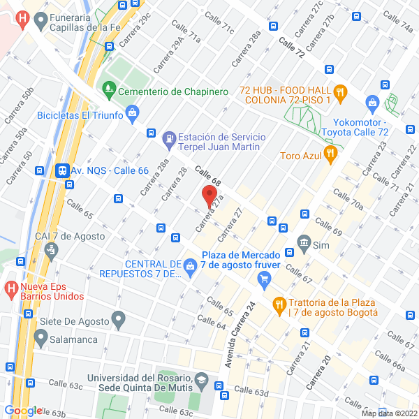 Mapa de Falbro Ltda.