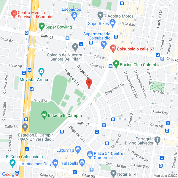 Mapa de Espacios & Diseños S.A.S.