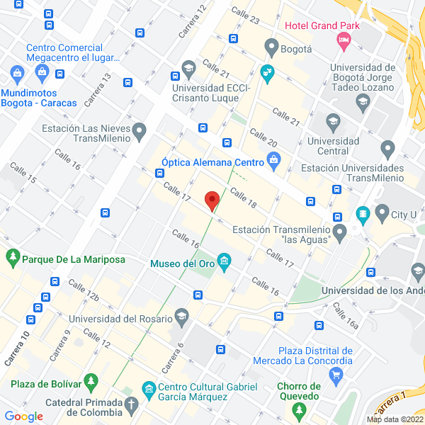 Mapa de Esperanza Sastoque