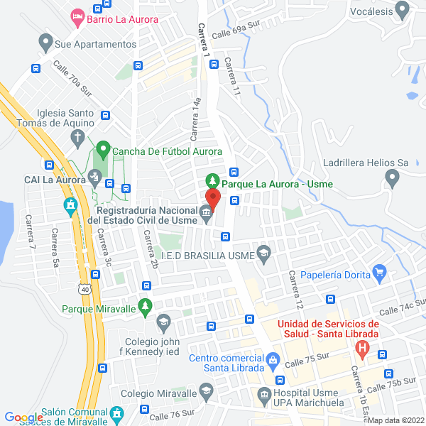 Mapa de Colchones Y Colchonetas Espumarcol