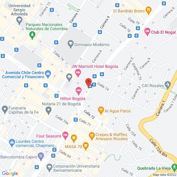 Mapa de Ferrostaal De Colombia S.A.S.