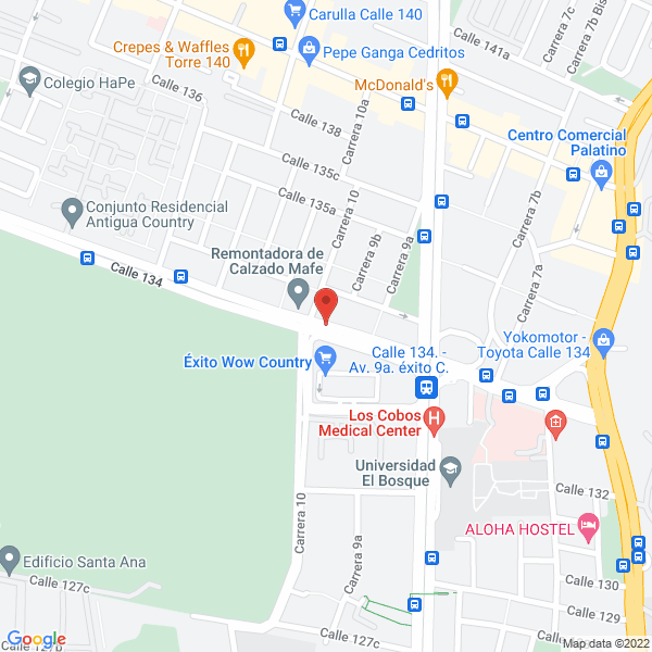 Mapa de Farmacountry