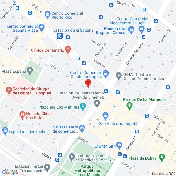 Mapa de Ferretería Jaime Jiménez E.U.