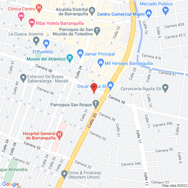 Map of Ferretería Jaime Rueda