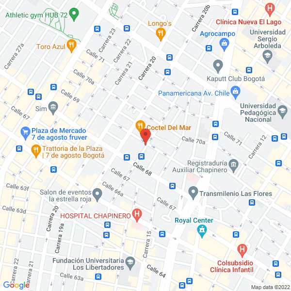 Mapa de Ferretería Jaivar