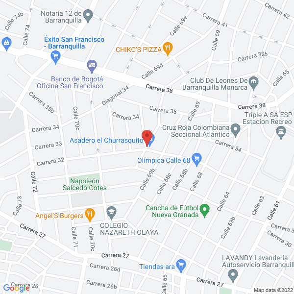 Map of Ferretería Jiménez H. Hermanos