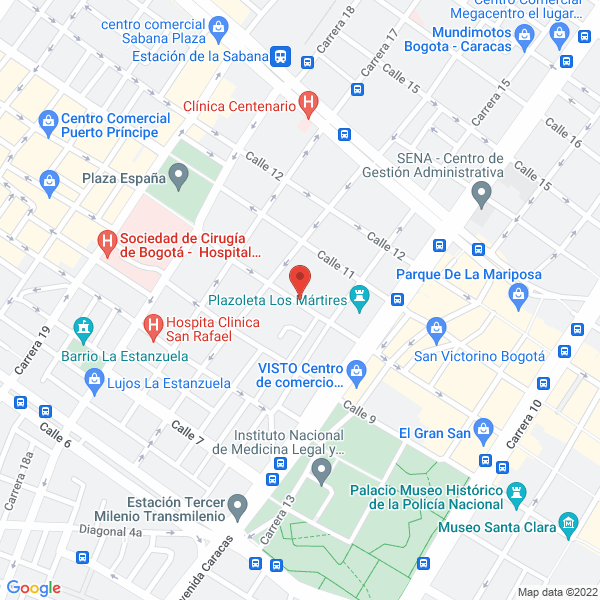 Mapa de Ferretería Jorge Contreras