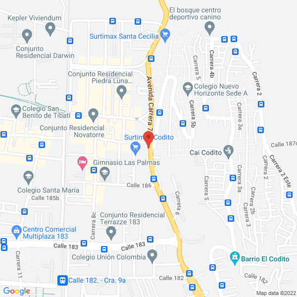 Mapa de Ferretería La Selva