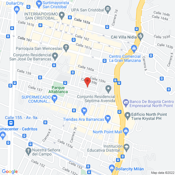Mapa de Ferretería Lucari