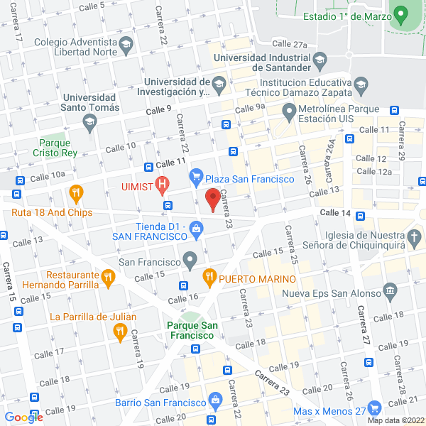 Map of Ferretería Mapor