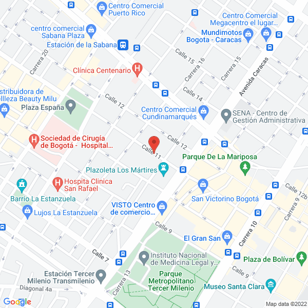 Mapa de Ferreteria Nuevo Mundo