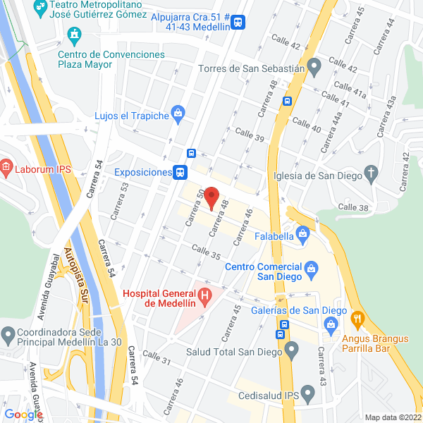 Mapa de Ferretería Pilsen