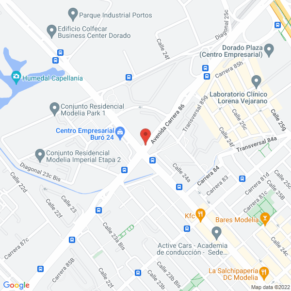 Mapa de Ferretería Rafael Antonio Suárez S.