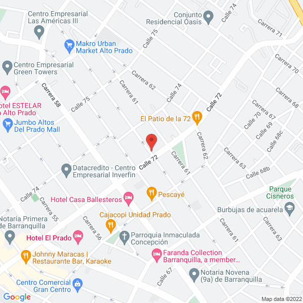 Map of Ferretería Rmr