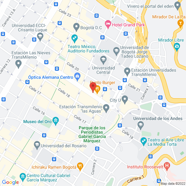 Mapa de Four Life - Distribuciones