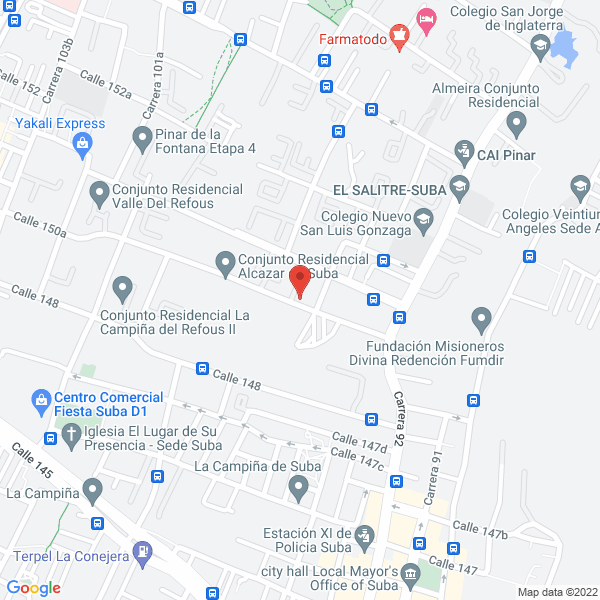 Mapa de Foxnet Imagen & Publicidad