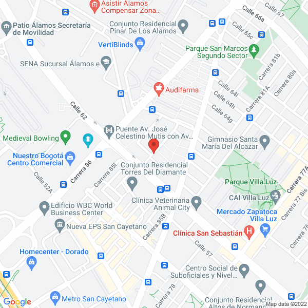 Mapa de Freelance Express