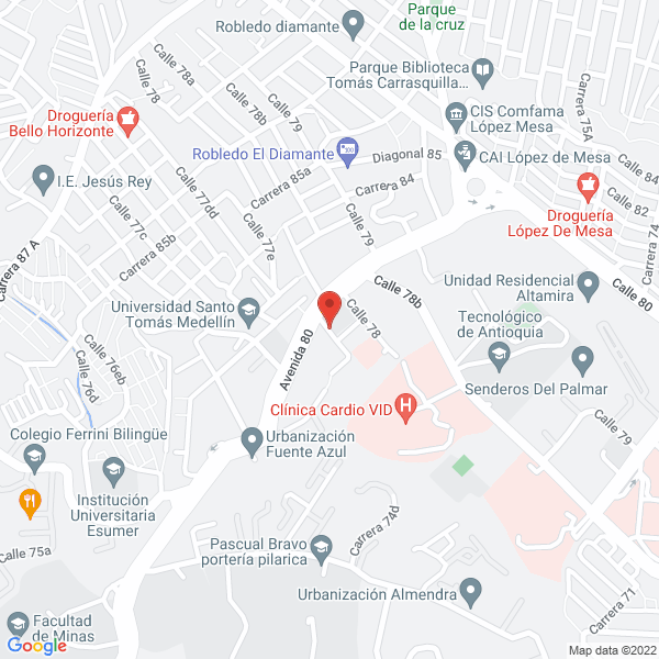 Mapa de Frenos J.F.