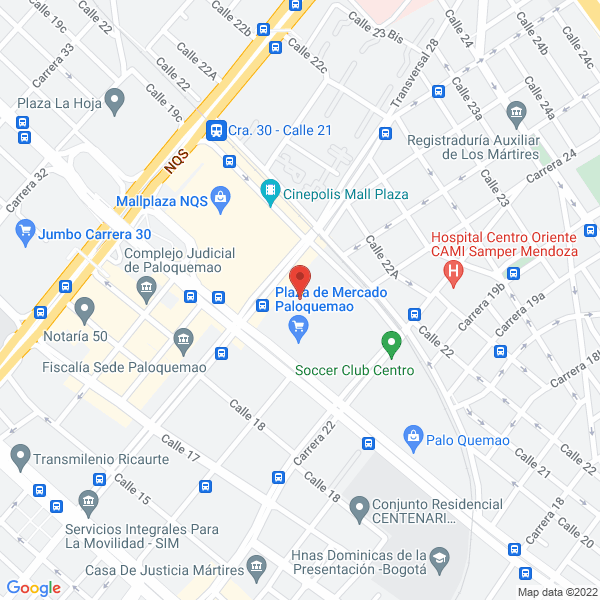 Mapa de Fruti Fruti