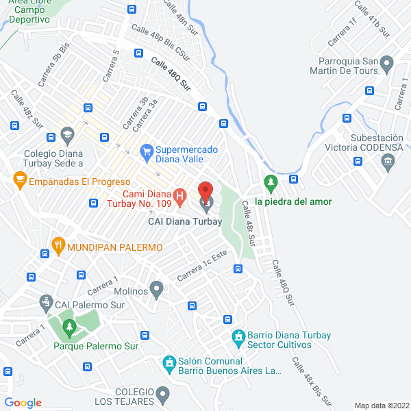 Mapa de Farma Diaz