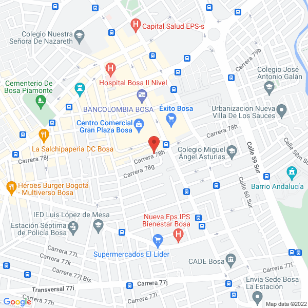 Mapa de Farmaceuticas Naturales Paracelso