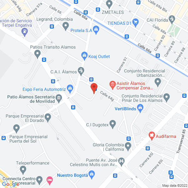 Mapa de Farremetal Ltda.