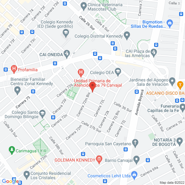 Mapa de Fast Printer Ltda