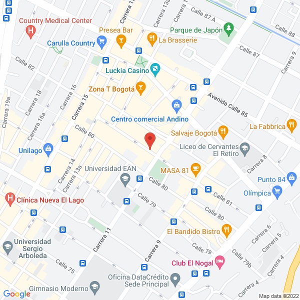 Mapa de Matilde Linda S.A.S.