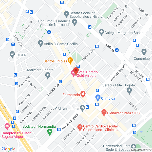 Mapa de Events Alliance S.A.S.