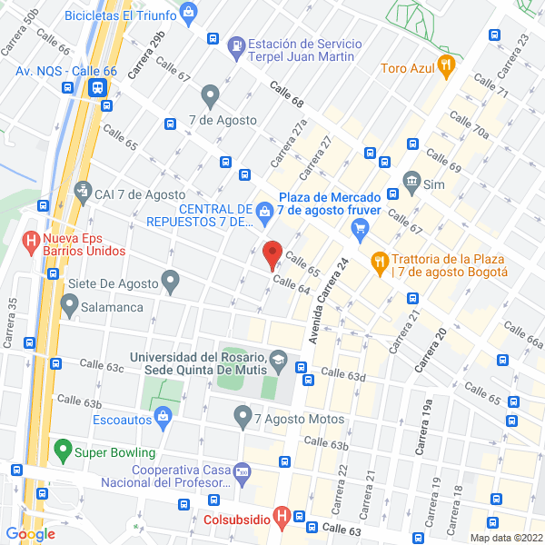 Mapa de Fercauchos Ltda.