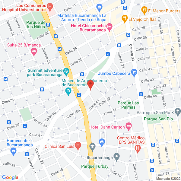 Map of Fernandez Gomez Oscar Manuel
