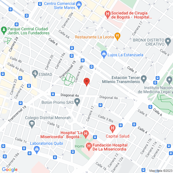 Mapa de Ferrecar
