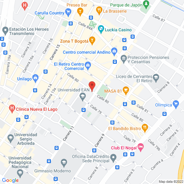 Mapa de Fhz Construction S.A.S.