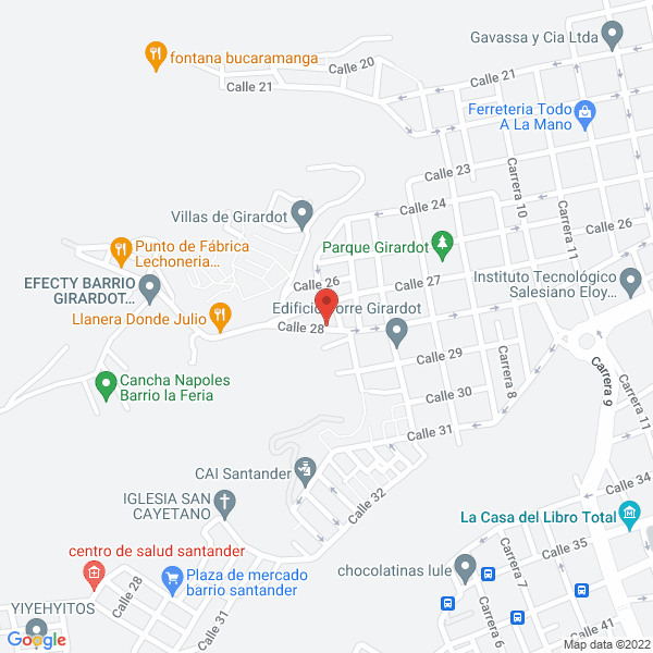 Map of Fibra Coches
