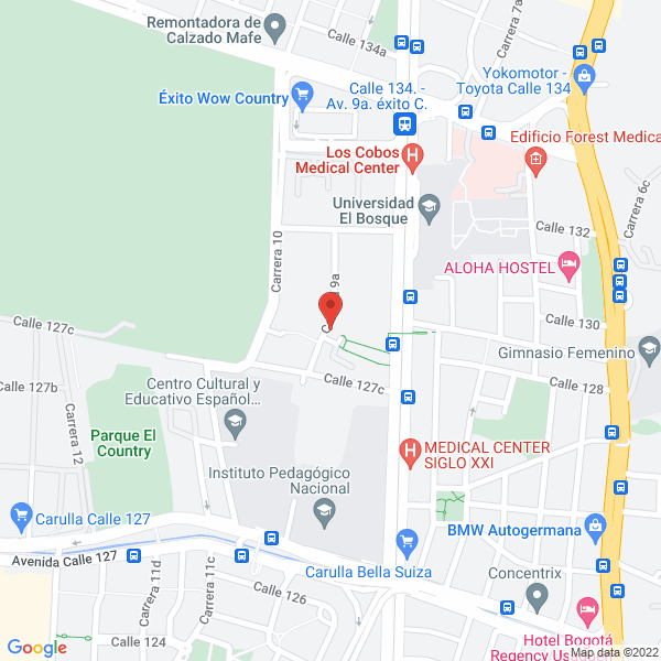 Mapa de Fibtex Colombia Ltda.