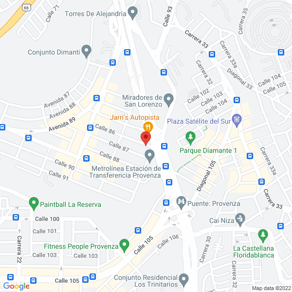 Map of Filing Estudios