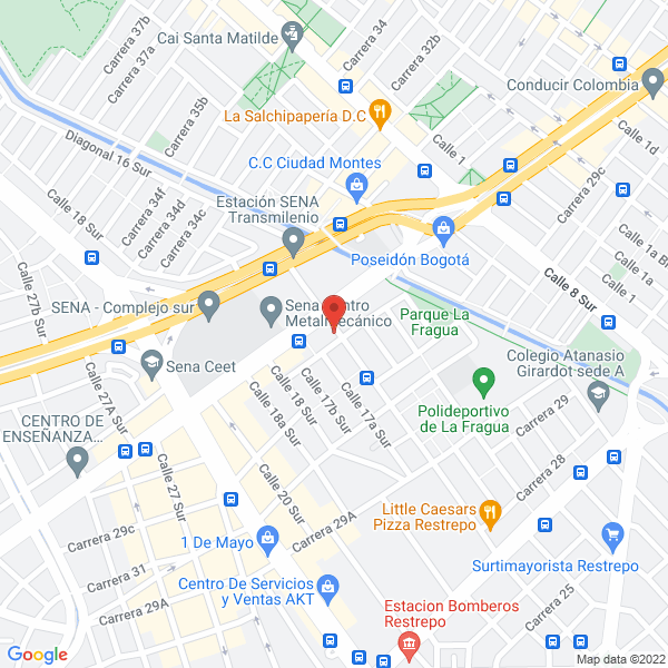 Mapa de Filma Eventos - Fotografía Digital
