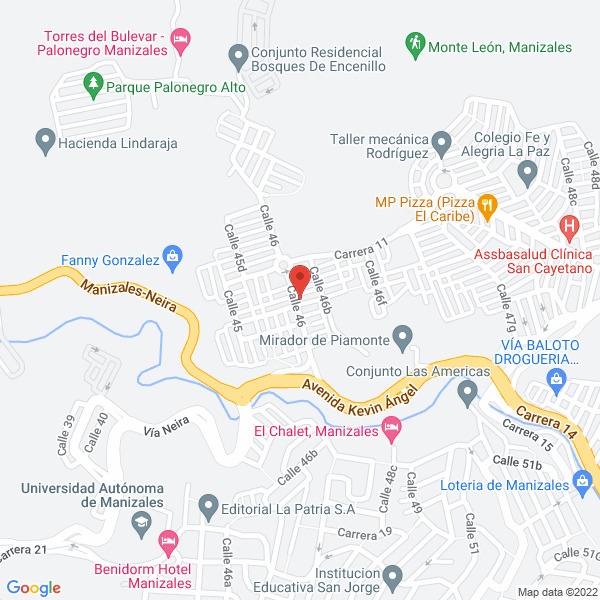 Map of Droguería Peralonso
