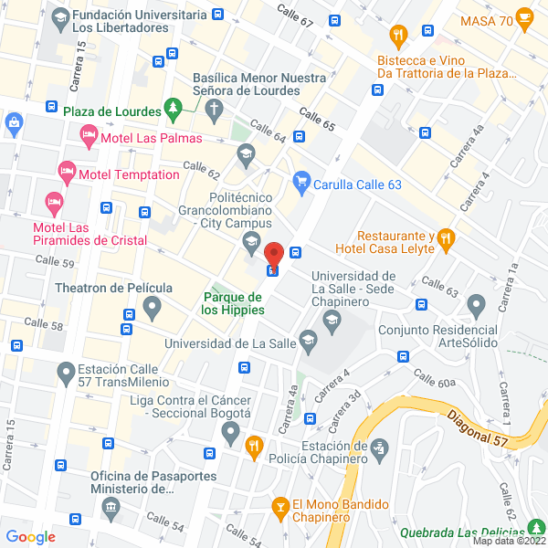 Mapa de Durán Carrasquilla Isabel Cristina