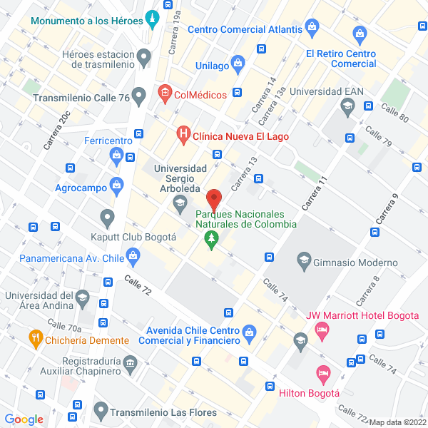 Mapa de Findlay S.A.S.