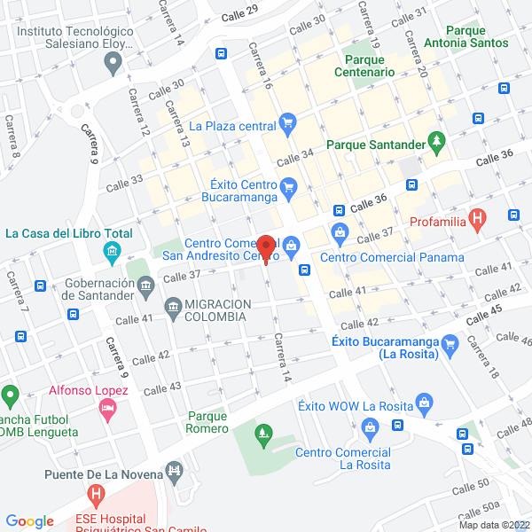 Map of Variedades Florely