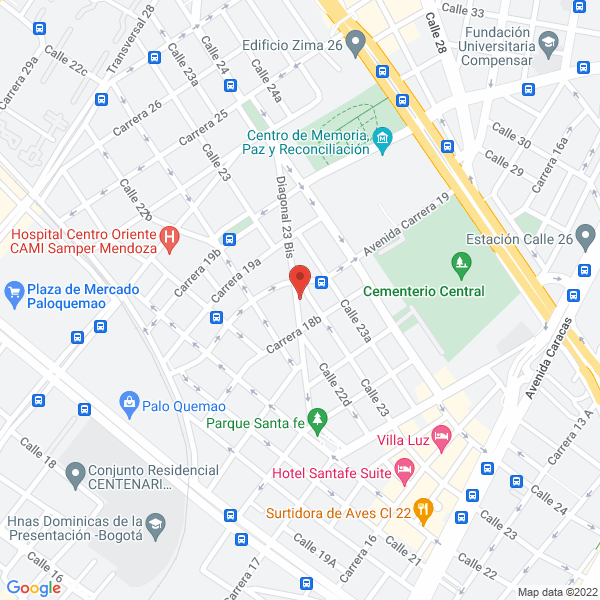 Mapa de Ferreimportaciones Industriales Ltda.