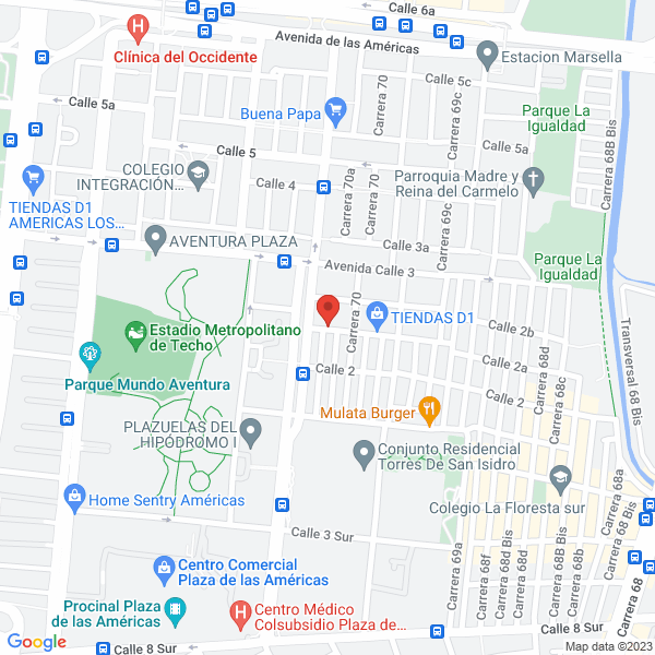 Mapa de Ferreléctricos Tila