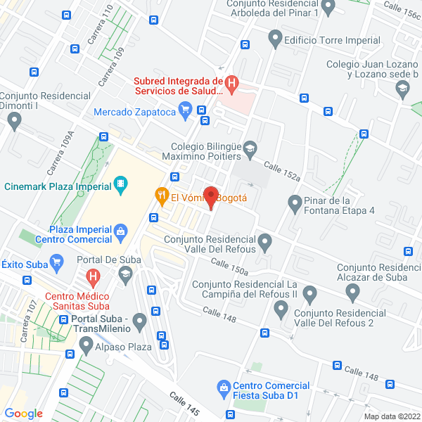 Mapa de Ferreléctricos Turingia