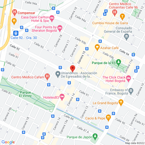 Mapa de Ferrelétricos Casa Grande